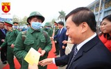 Nụ cười của những tân binh Hà Nội trong ngày hội tòng quân
